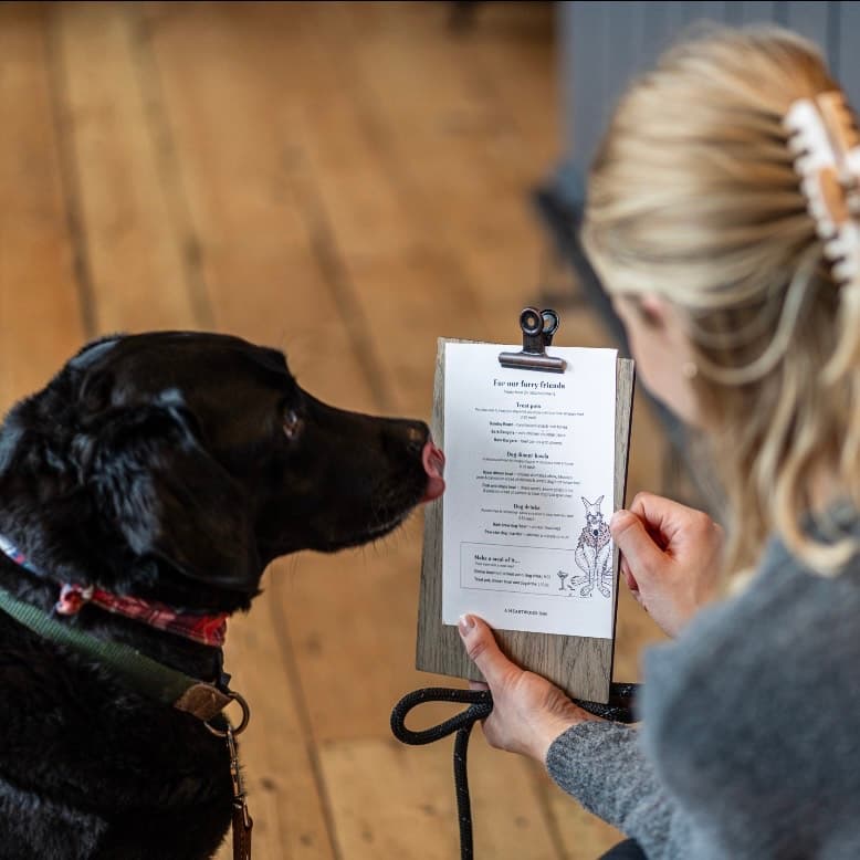 Cover Image for Our dedicated dog menu at The Highwayman