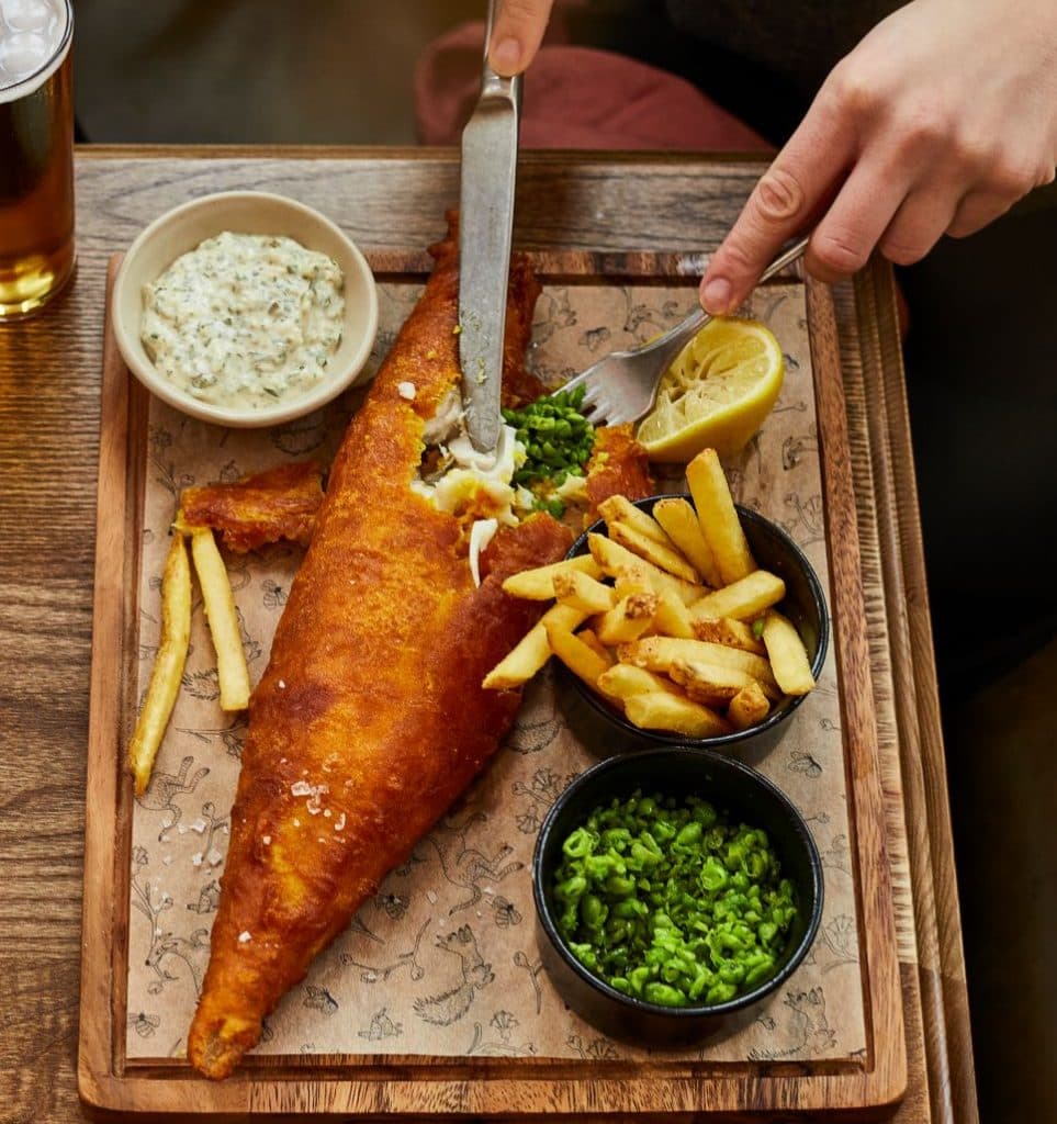 Cover Image for Complimentary Fizz when you order Fish and Chips at The Highwayman!