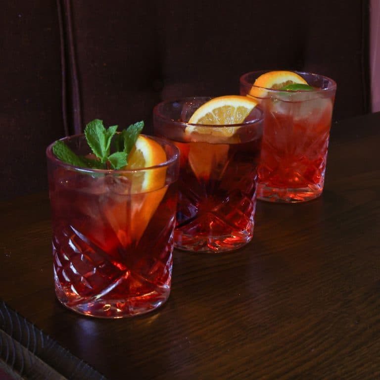 Cover Image for Three new Negronis for Negroni Week at The Highwayman